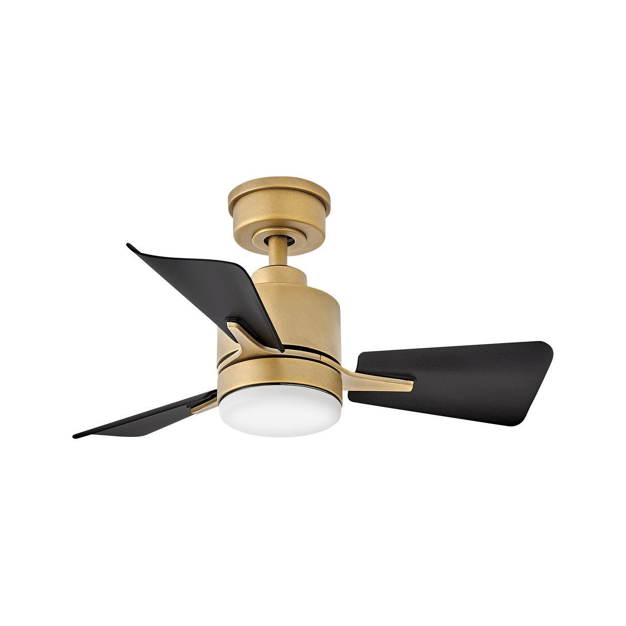 Hinkley - 906030FHB-LDA - 30" LED Fan - Atom - Heritage Brass
