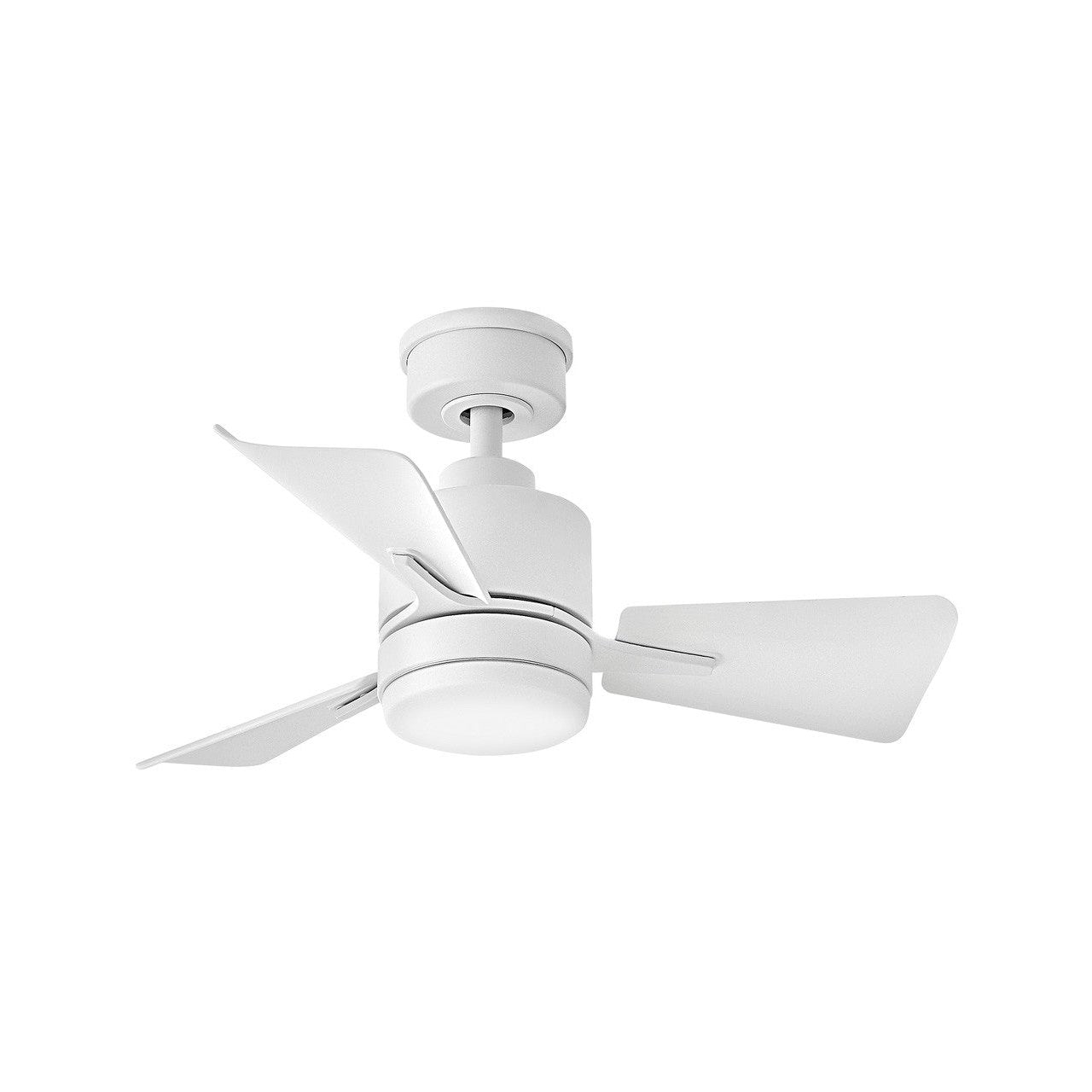 Hinkley - 906030FMW-LDA - 30" LED Fan - Atom - Matte White