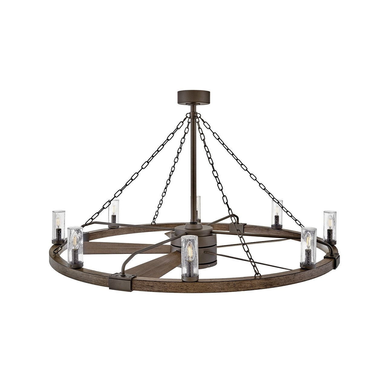 Hinkley - 906144FMM-LWD - 52" LED Smart Fandelier - Sawyer - Metallic Matte Bronze