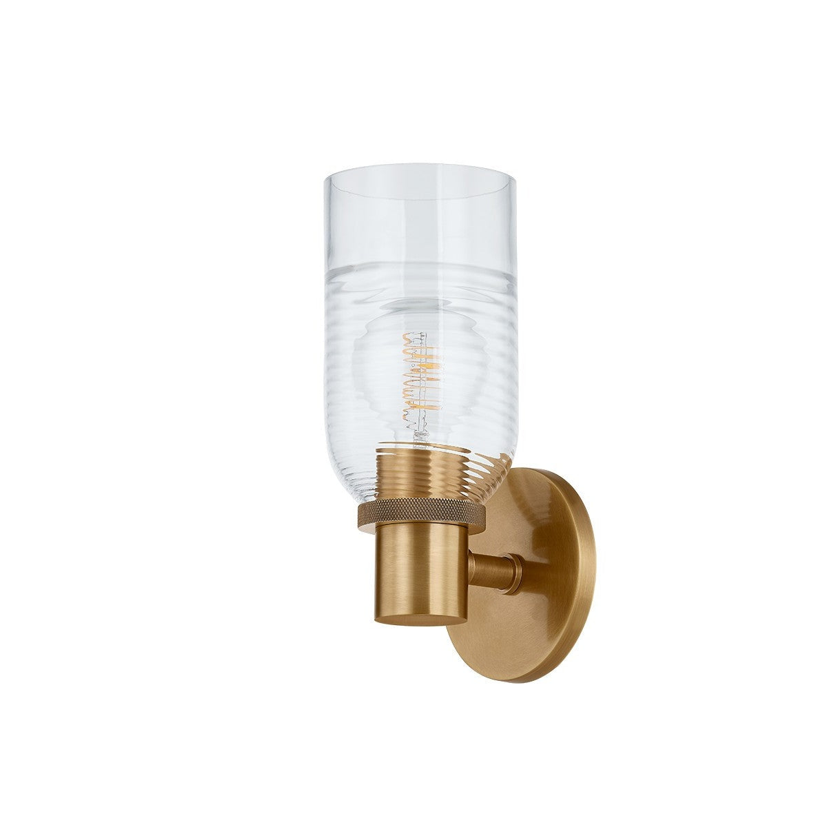 Troy Lighting - B1112-PBR - One Light Wall Sconce - Redding - Patina Brass