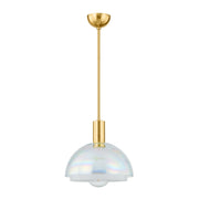 Mitzi - H844701-AGB - One Light Pendant - Modena - Aged Brass