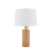 Mitzi - HL853201-AGB - One Light Table Lamp - Clarissa - Aged Brass