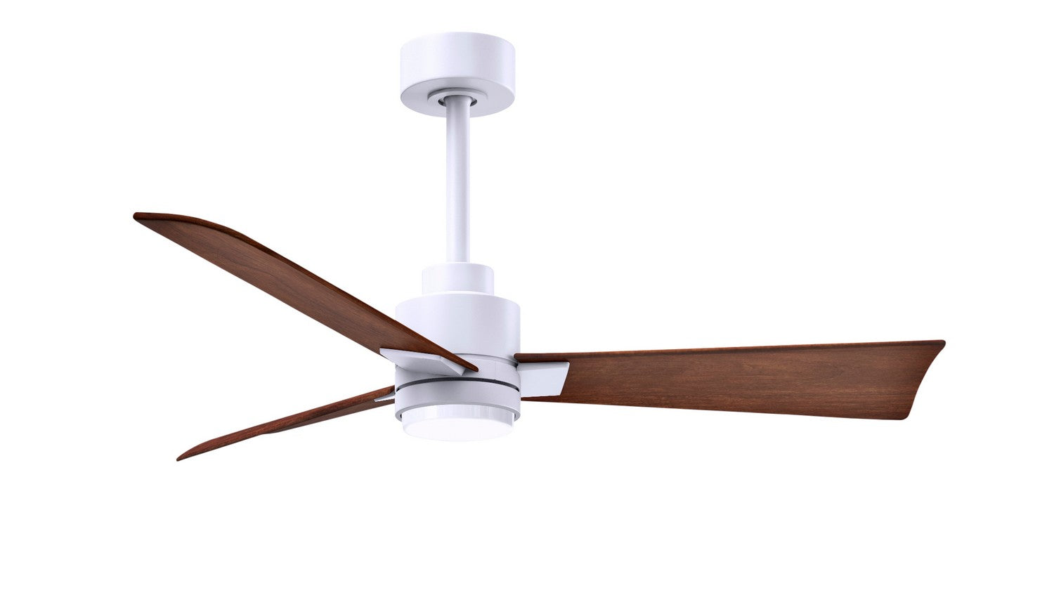 Matthews Fan Company - AKLK-MWH-WN-42 - 42"Ceiling Fan - Alessandra - LK - Matte White
