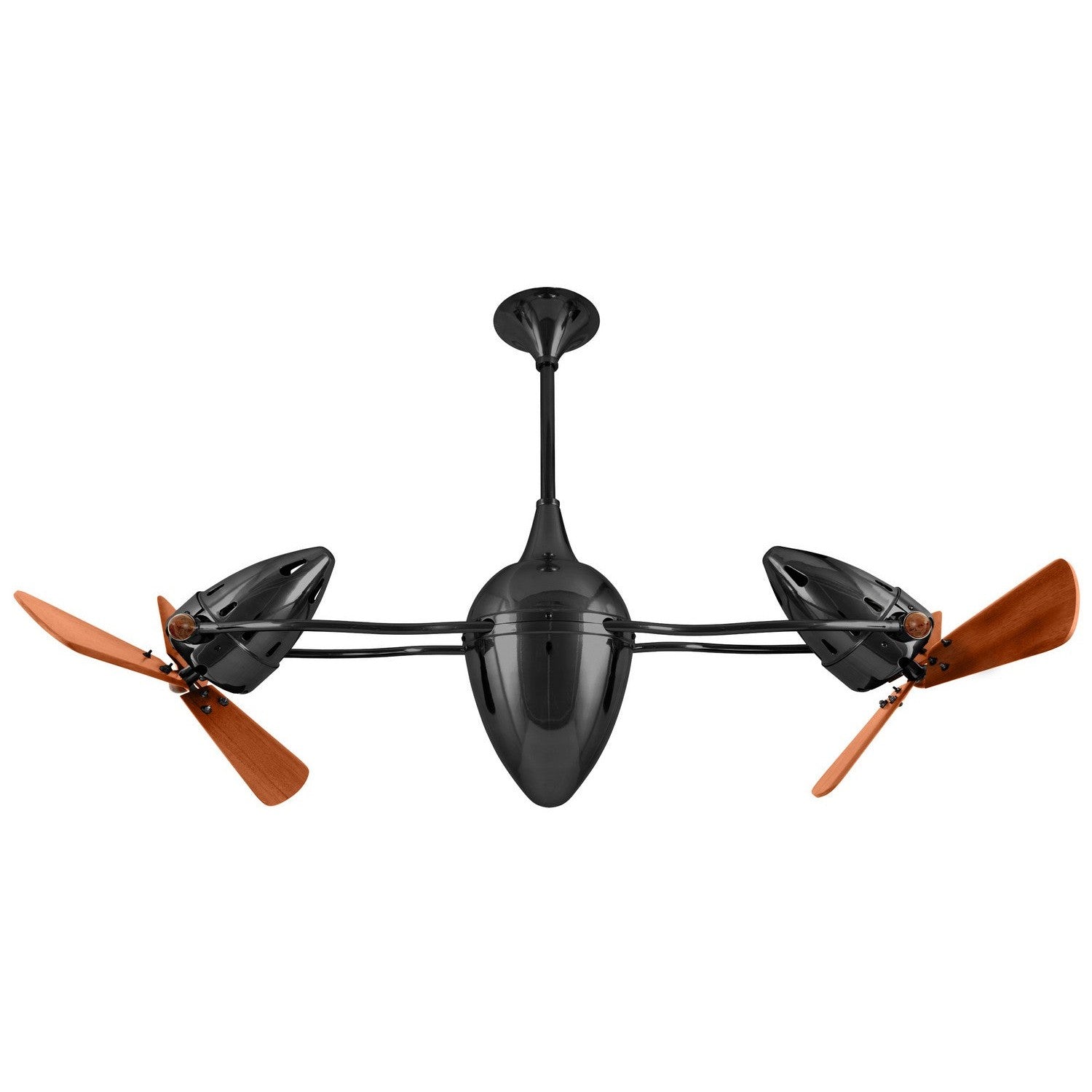 Matthews Fan Company - AR-BKN-WD - 48"Ceiling Fan - Ar Ruthiane - Black Nickel