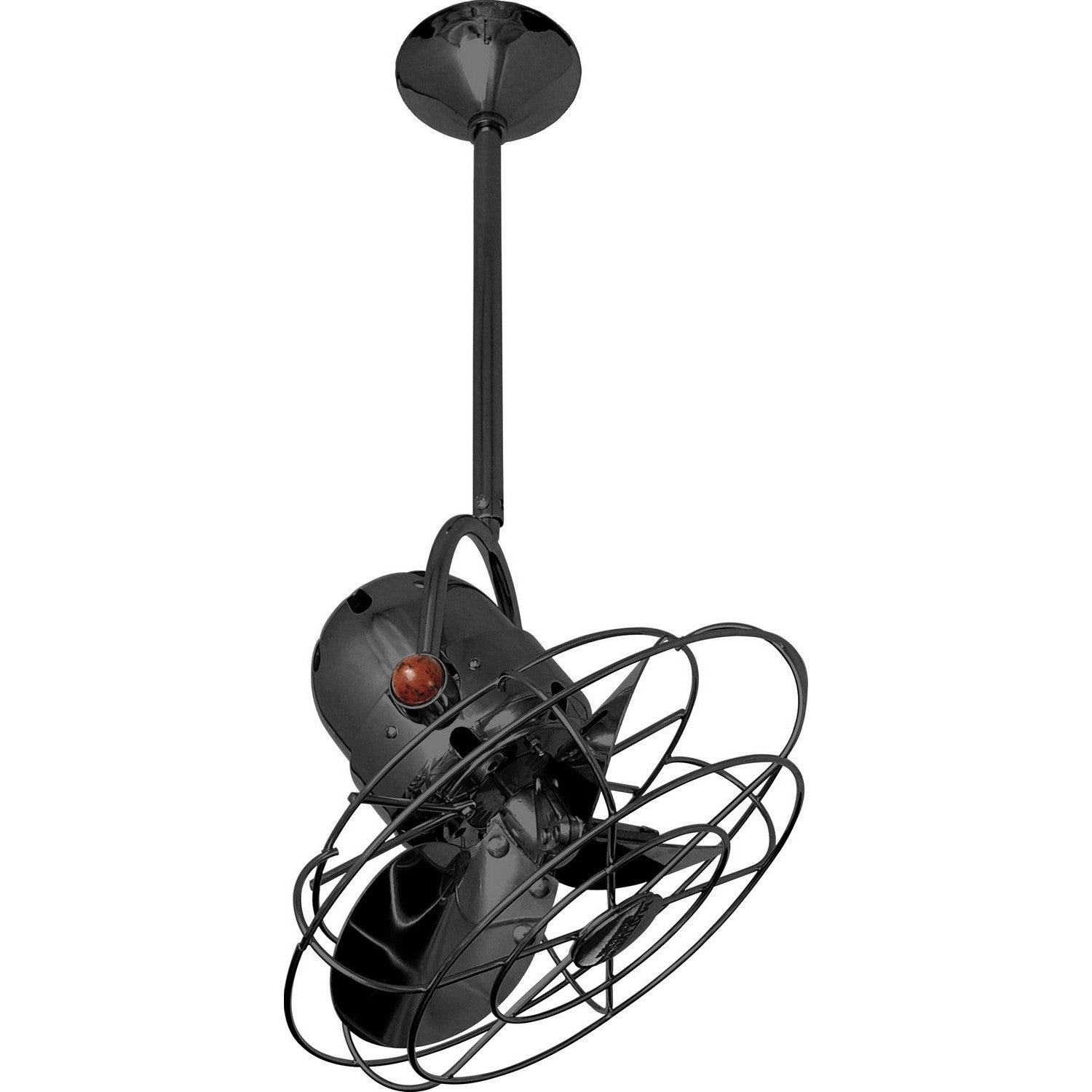 Matthews Fan Company - BD-BKN-MTL - 16"Ceiling Fan - Bianca Direcional - Black Nickel