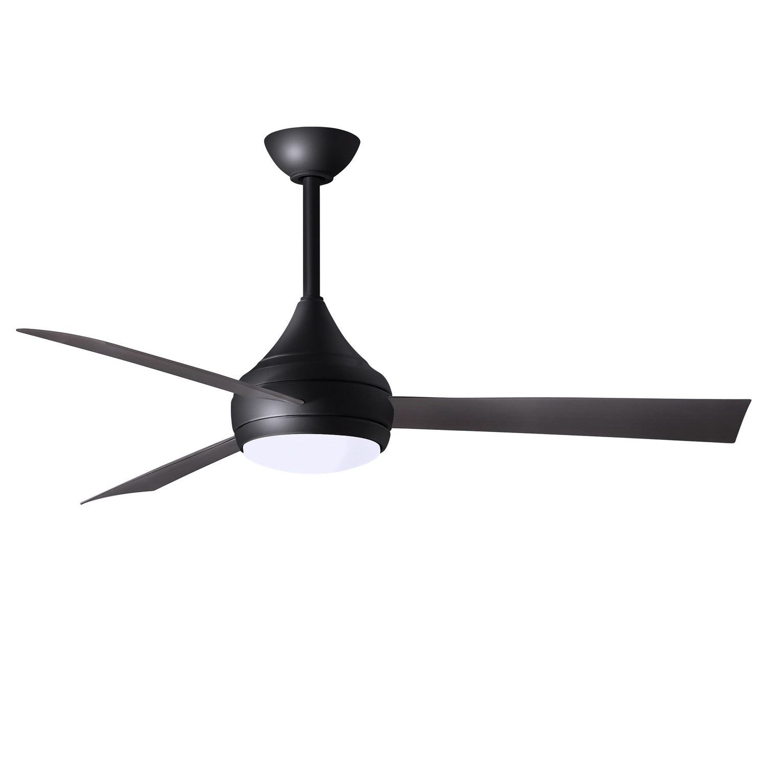 Matthews Fan Company - DA-BK-BB - 52"Ceiling Fan - Donaire - Matte Black