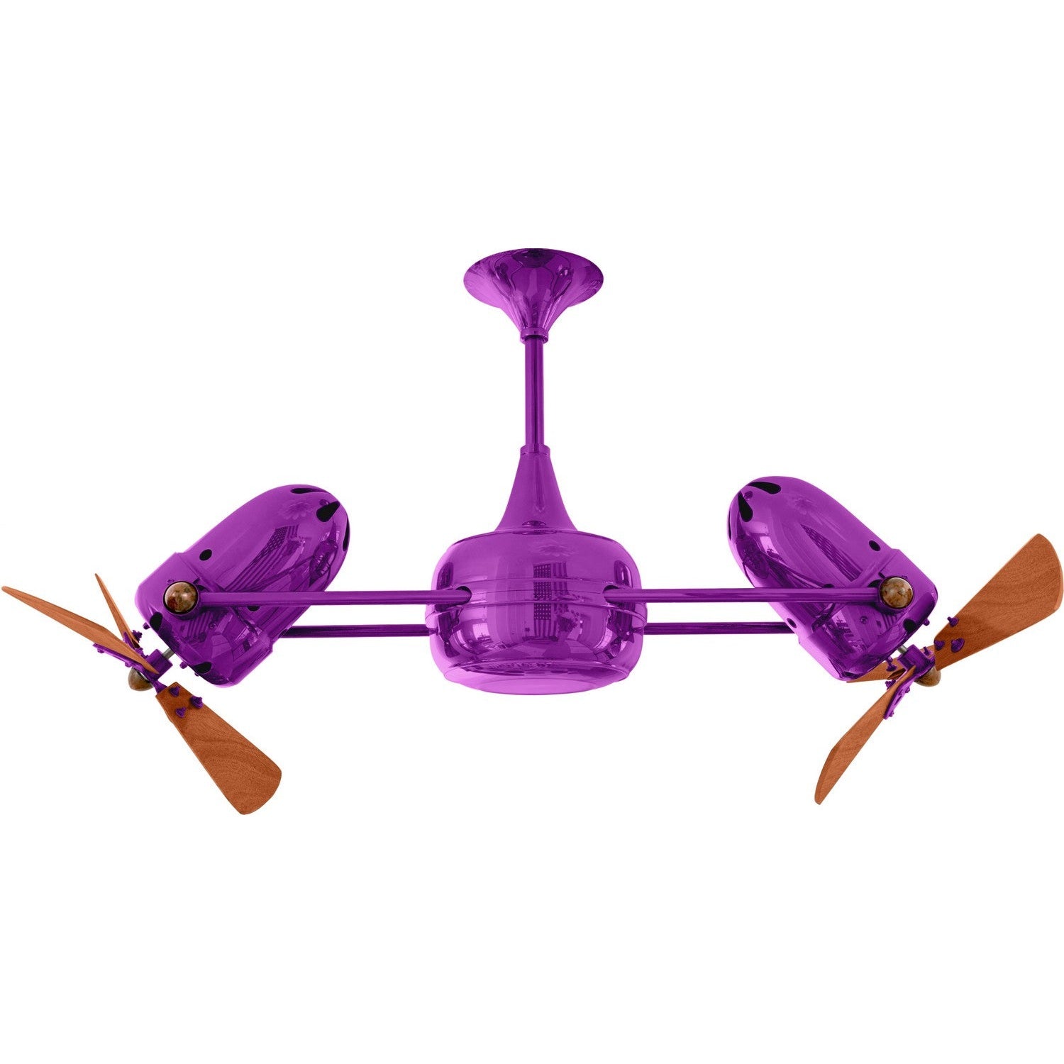 Matthews Fan Company - DD-LTPURPLE-WD - 36"Ceiling Fan - Duplo-Dinamico - Light Purple