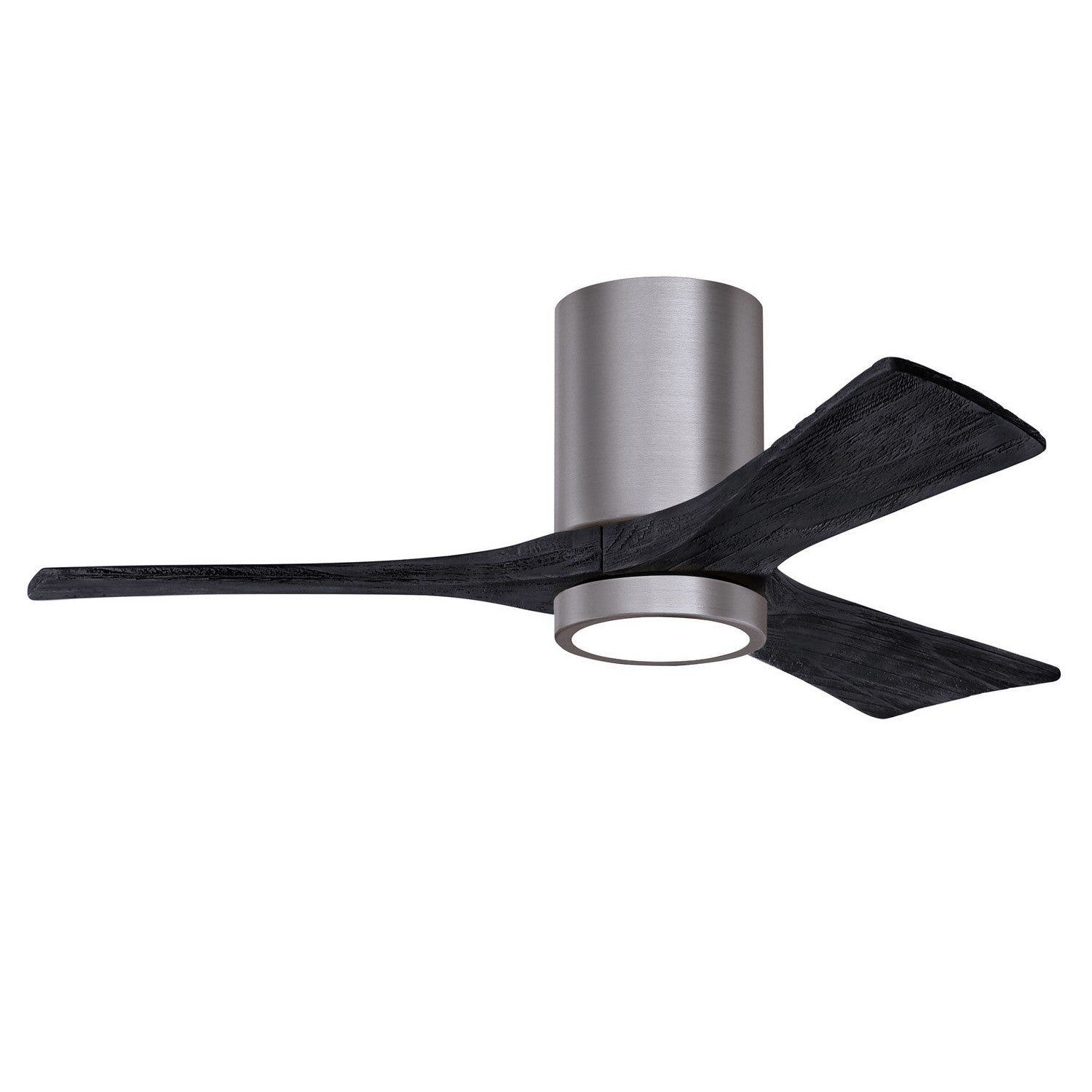 Matthews Fan Company - IR3HLK-BP-BK-42 - 42"Ceiling Fan - Irene-3HLK - Brushed Pewter