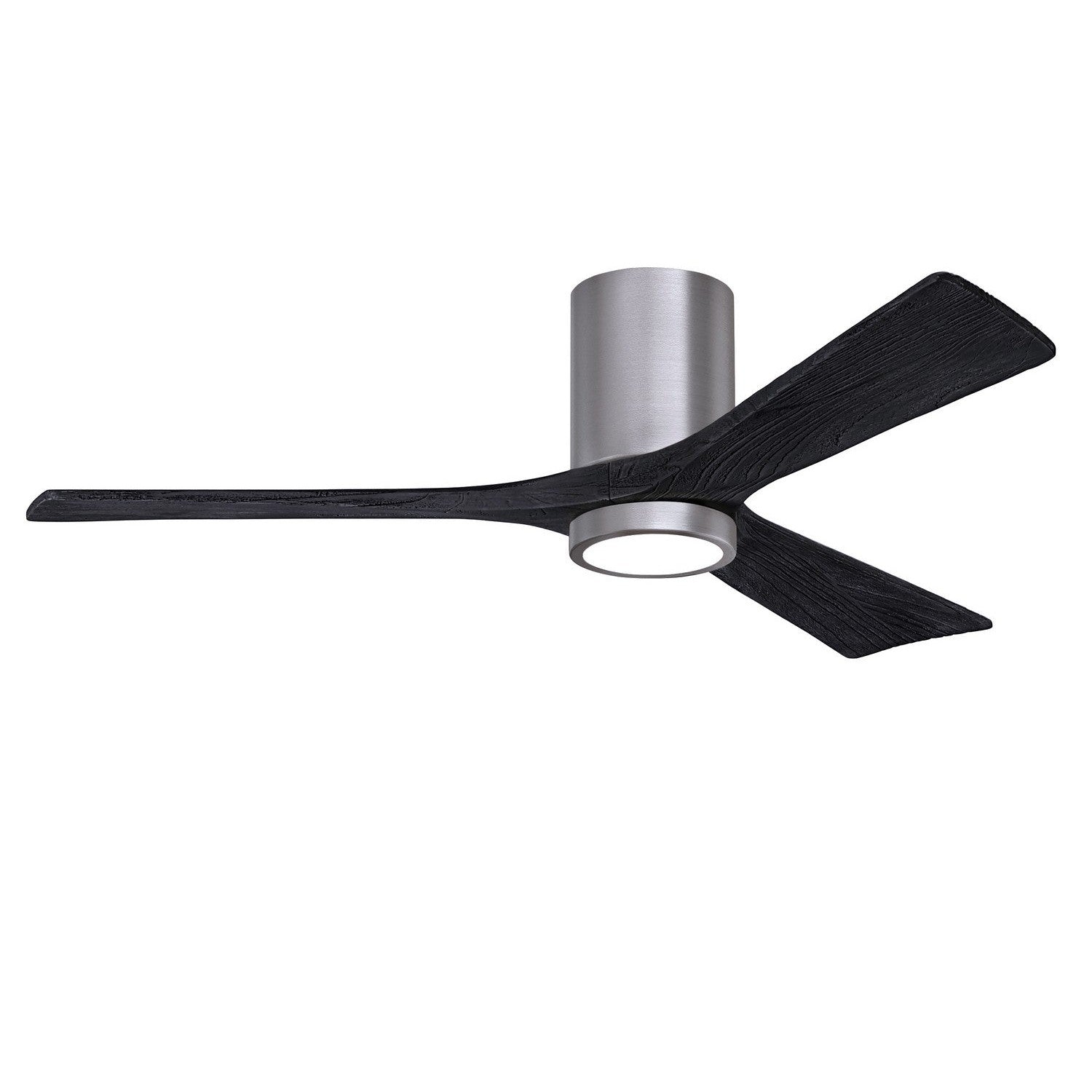 Matthews Fan Company - IR3HLK-BP-BK-52 - 52"Ceiling Fan - Irene-3HLK - Brushed Pewter