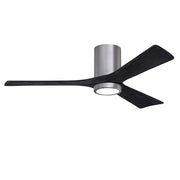Matthews Fan Company - IR3HLK-BP-BK-52 - 52"Ceiling Fan - Irene-3HLK - Brushed Pewter