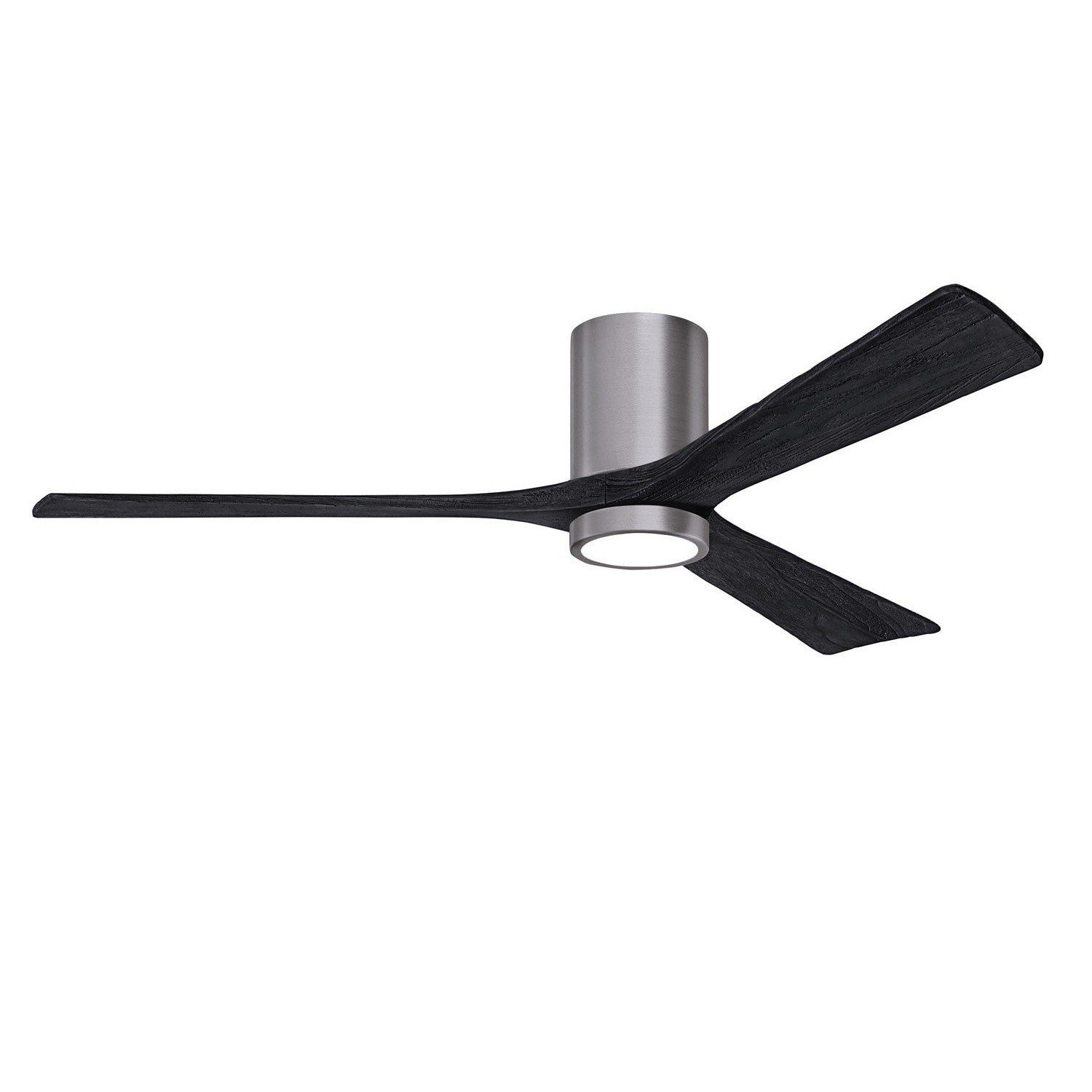 Matthews Fan Company - IR3HLK-BP-BK-60 - 60"Ceiling Fan - Irene-3HLK - Brushed Pewter