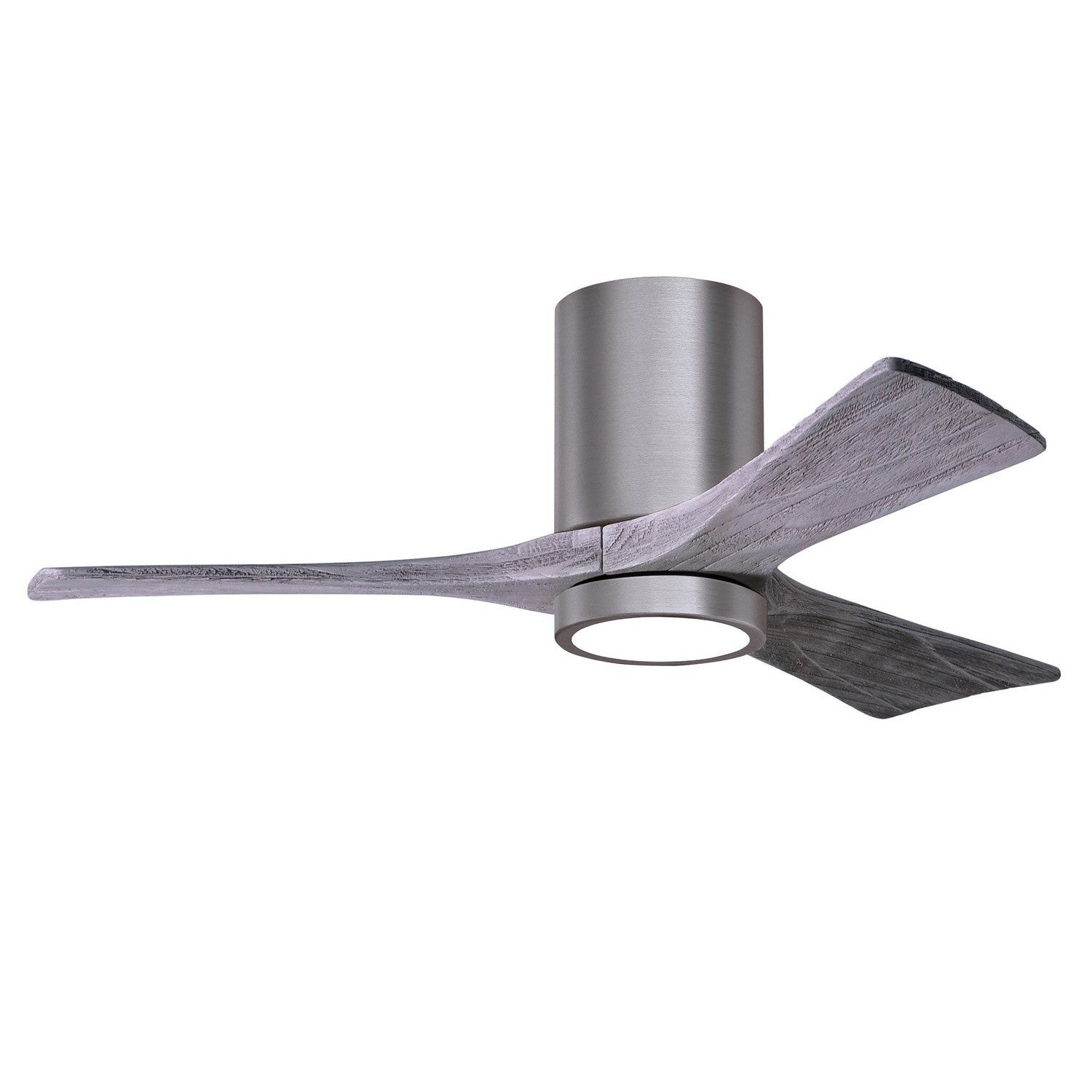 Matthews Fan Company - IR3HLK-BP-BW-42 - 42"Ceiling Fan - Irene-3HLK - Brushed Pewter