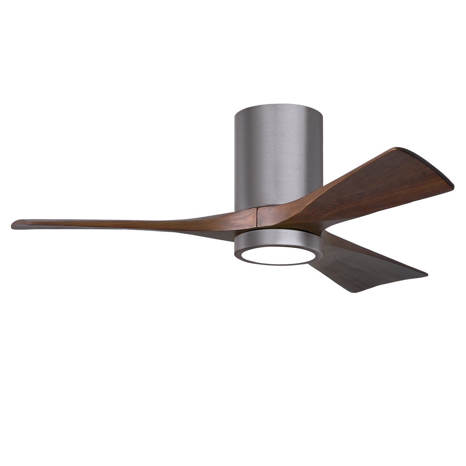 Matthews Fan Company - IR3HLK-BP-WA-42 - 42"Ceiling Fan - Irene-3HLK - Brushed Pewter