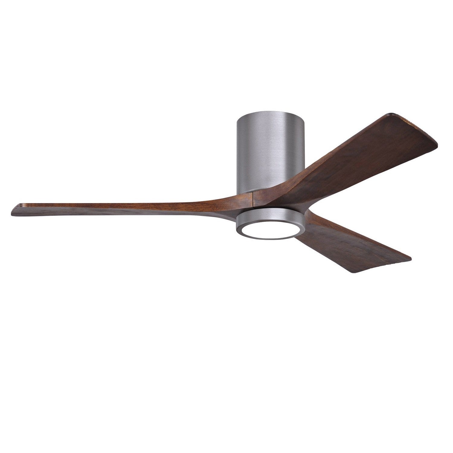 Matthews Fan Company - IR3HLK-BP-WA-52 - 52"Ceiling Fan - Irene-3HLK - Brushed Pewter