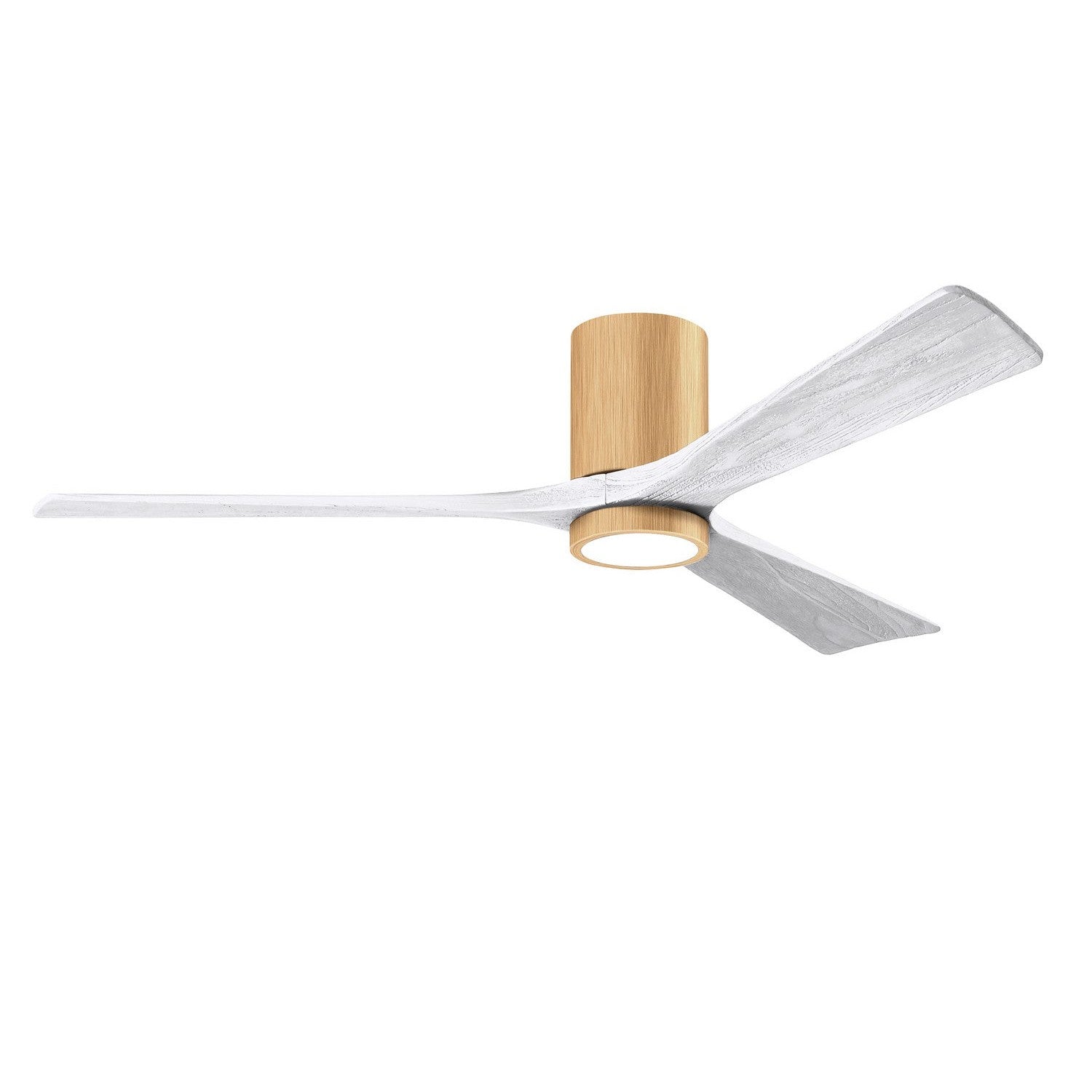 Matthews Fan Company - IR3HLK-LM-MWH-60 - 60"Ceiling Fan - Irene-3HLK - Light Maple