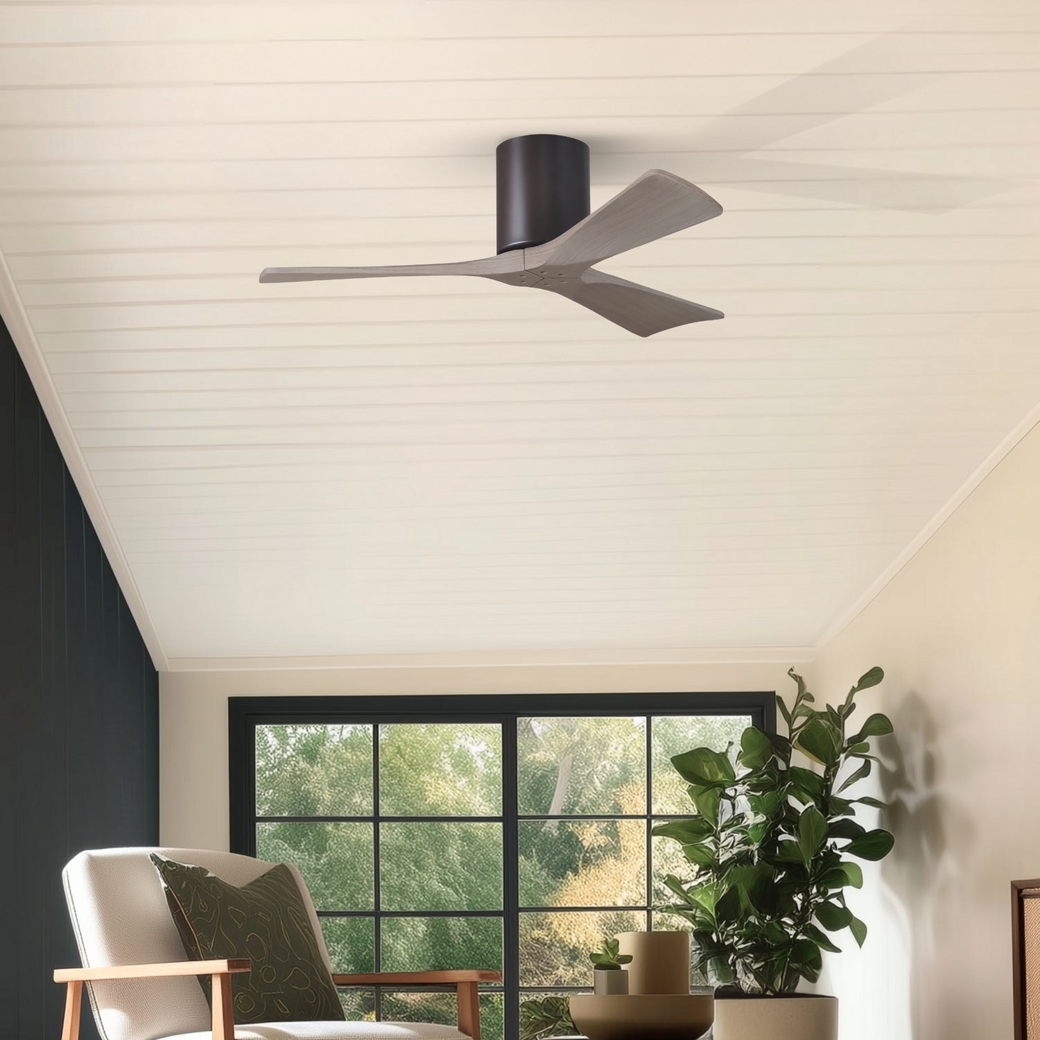 Matthews Fan Company - IR3H-TB-GA-42 - 42"Ceiling Fan - Irene-3H - Textured Bronze