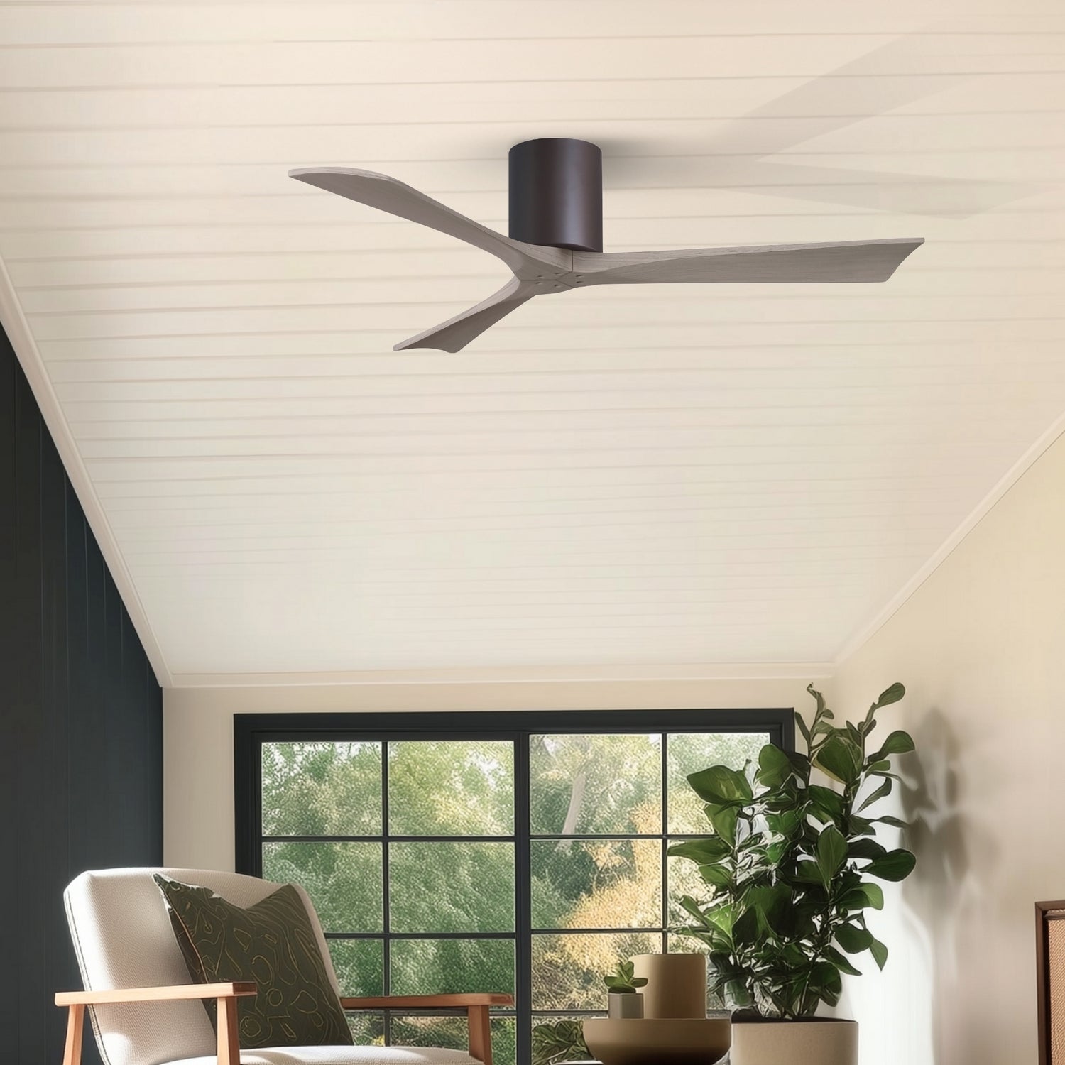 Matthews Fan Company - IR3H-TB-GA-52 - 52"Ceiling Fan - Irene-3H - Textured Bronze