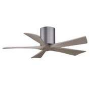 Matthews Fan Company - IR5H-BP-GA-42 - 42"Ceiling Fan - Irene-5H - Brushed Pewter