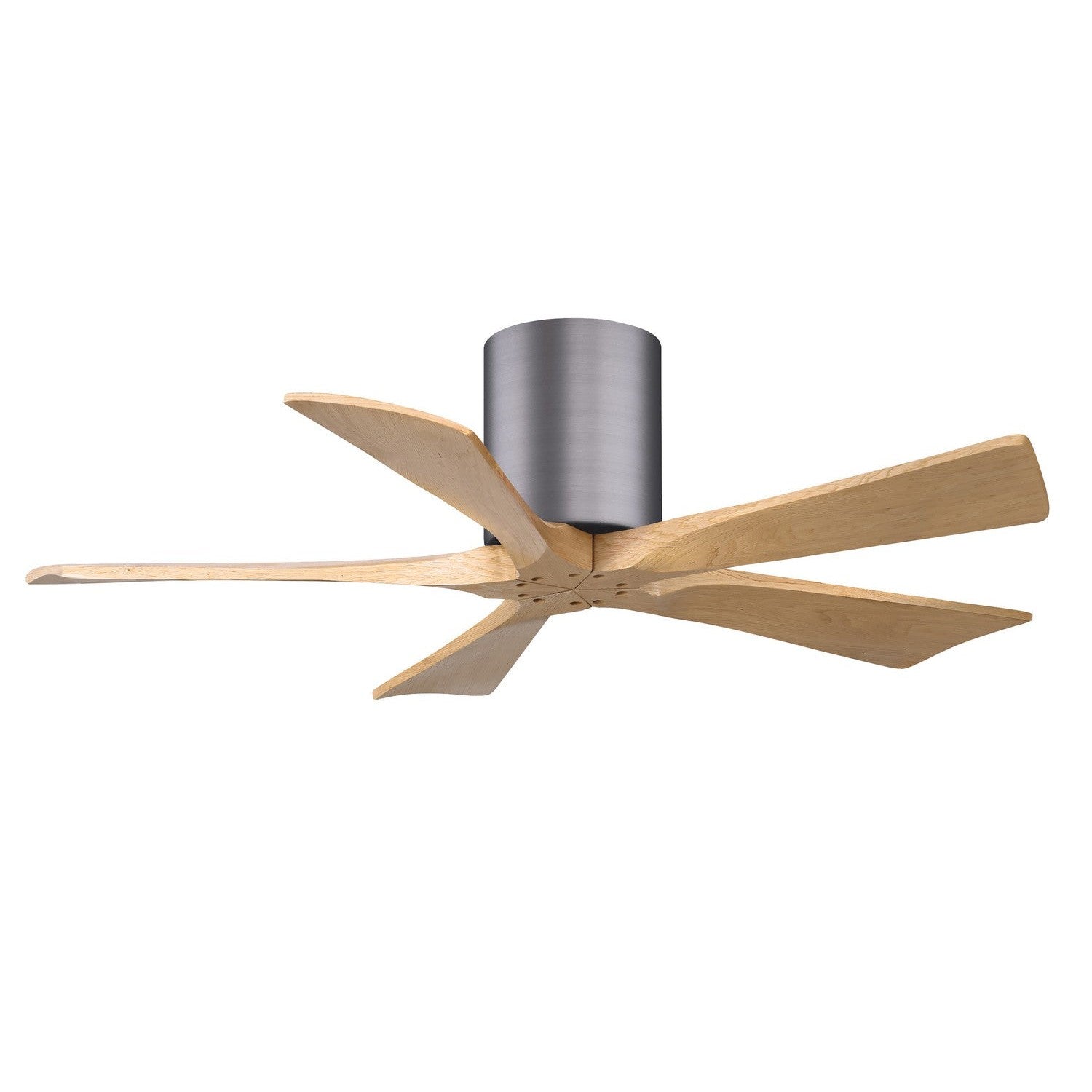 Matthews Fan Company - IR5H-BP-LM-42 - 42"Ceiling Fan - Irene-5H - Brushed Pewter