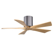 Matthews Fan Company - IR5H-BP-LM-42 - 42"Ceiling Fan - Irene-5H - Brushed Pewter