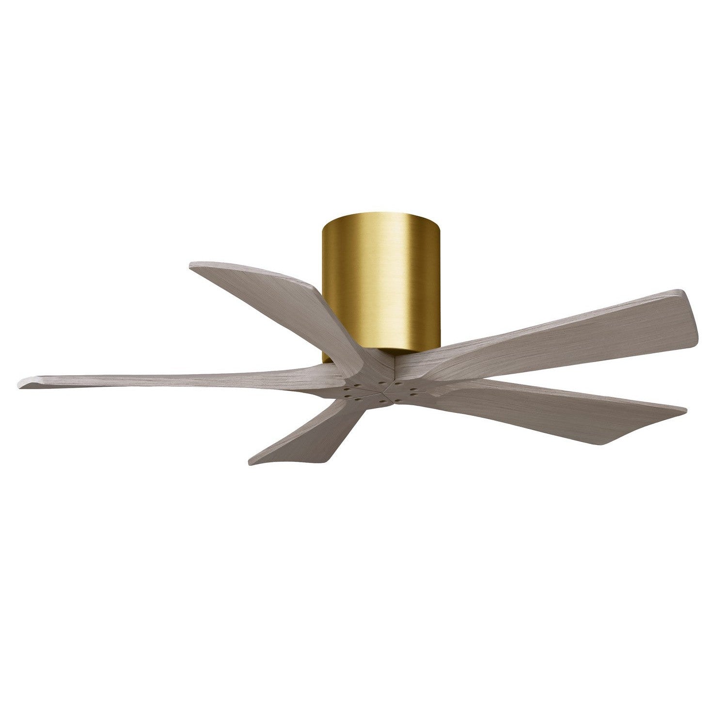 Matthews Fan Company - IR5H-BRBR-GA-42 - 42"Ceiling Fan - Irene-5H - Brushed Brass