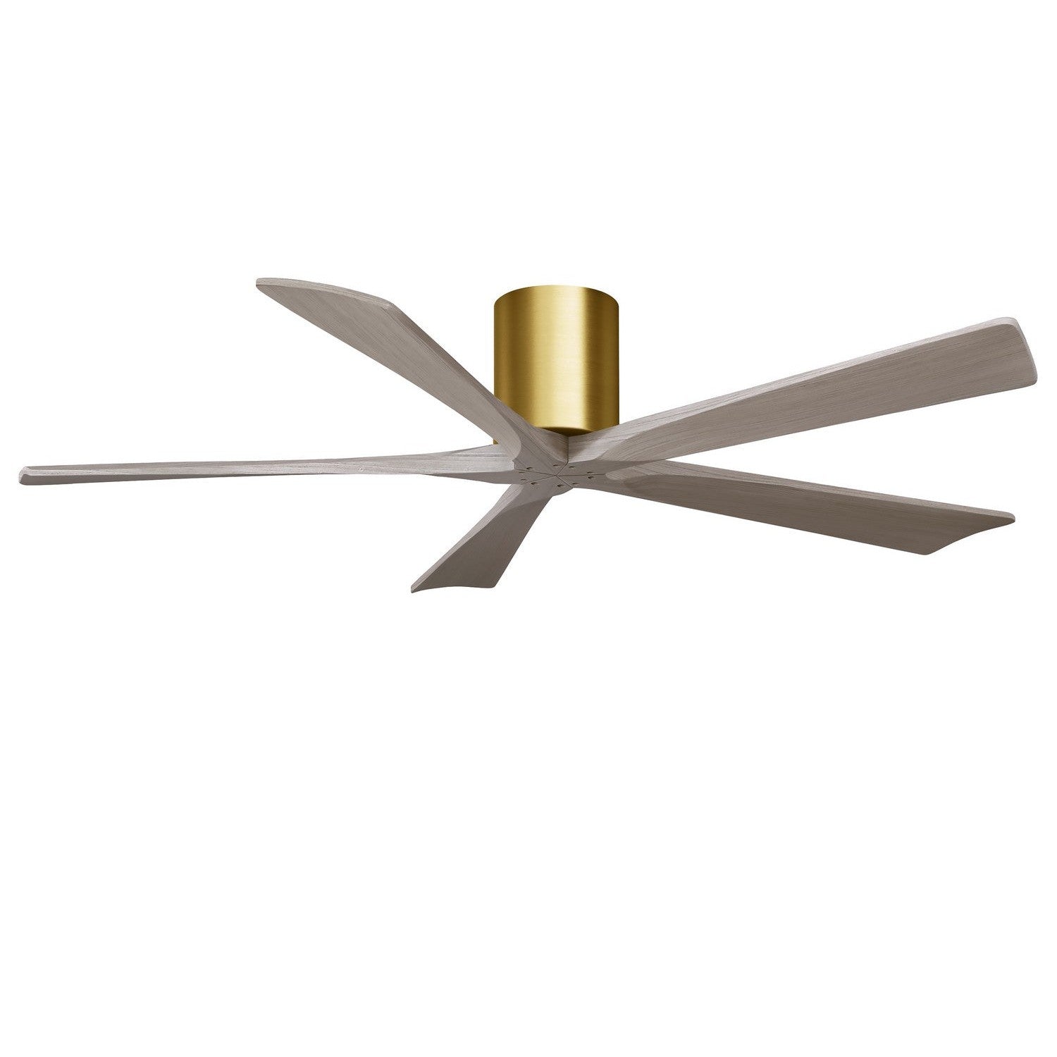 Matthews Fan Company - IR5H-BRBR-GA-60 - 60"Ceiling Fan - Irene-5H - Brushed Brass