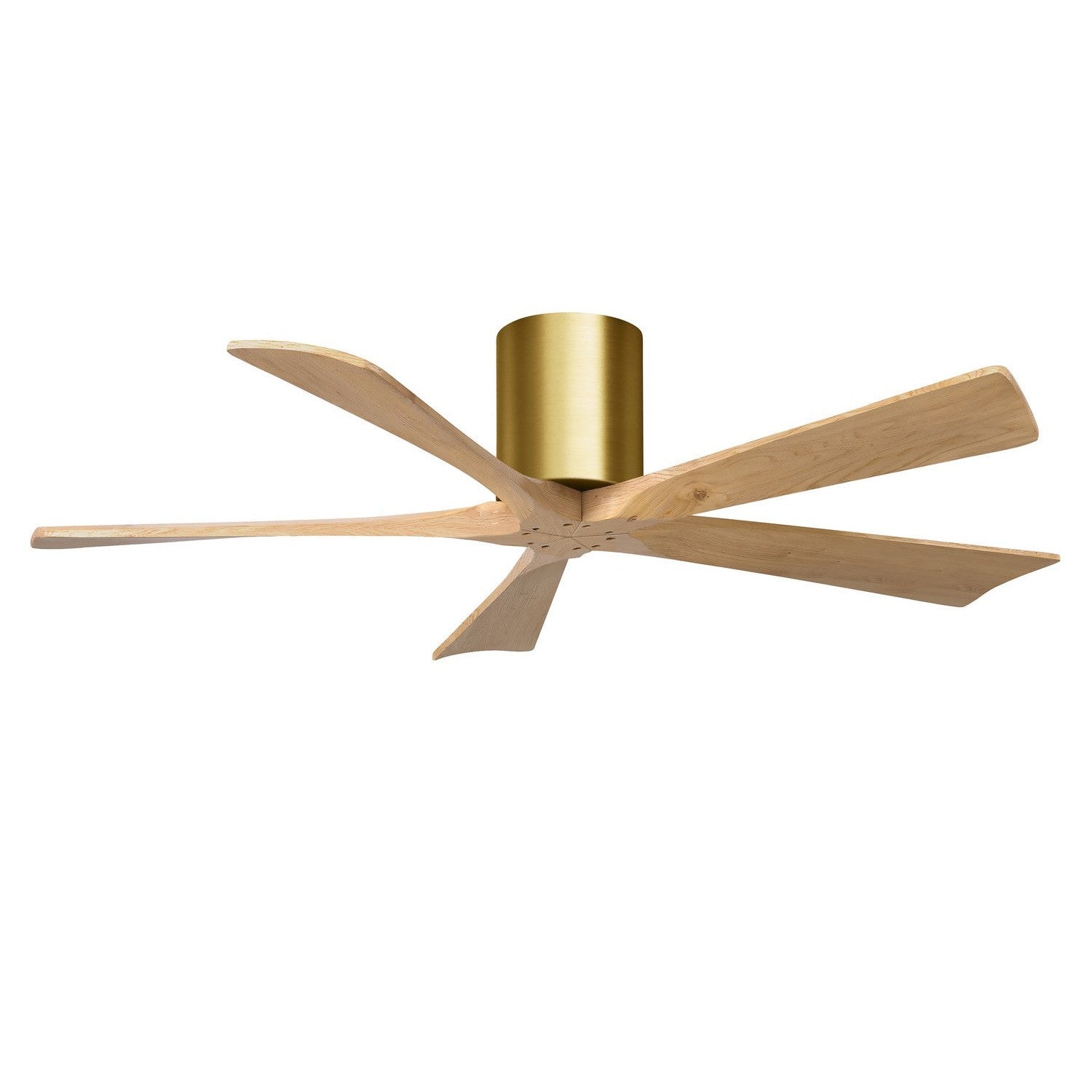 Matthews Fan Company - IR5H-BRBR-LM-52 - 52"Ceiling Fan - Irene-5H - Brushed Brass