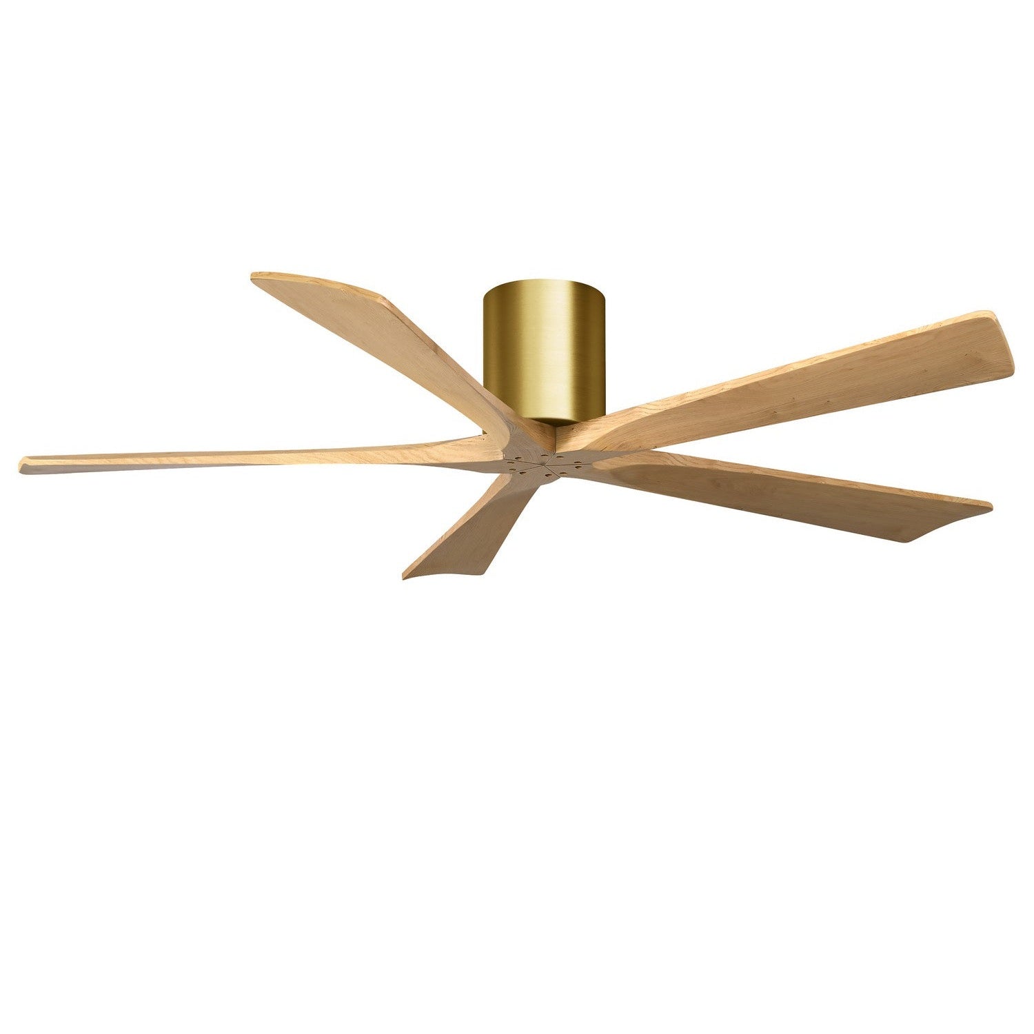 Matthews Fan Company - IR5H-BRBR-LM-60 - 60"Ceiling Fan - Irene-5H - Brushed Brass