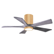 Matthews Fan Company - IR5HLK-LM-BW-42 - 42"Ceiling Fan - Irene-5HLK - Light Maple