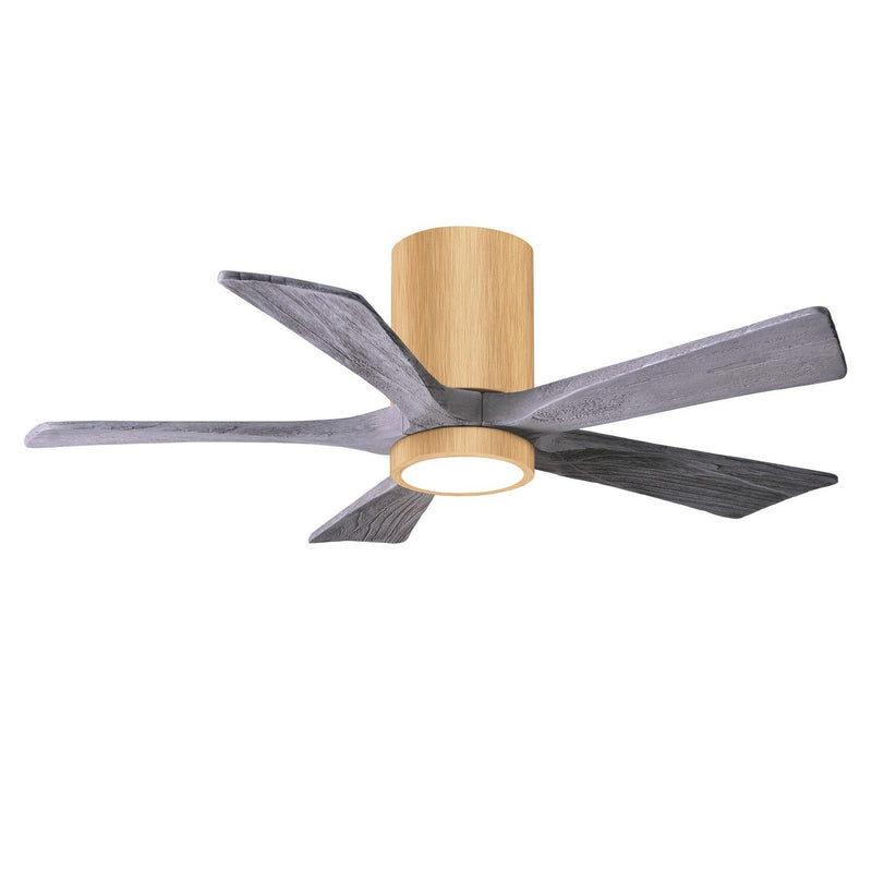 Matthews Fan Company - IR5HLK-LM-BW-42 - 42"Ceiling Fan - Irene-5HLK - Light Maple