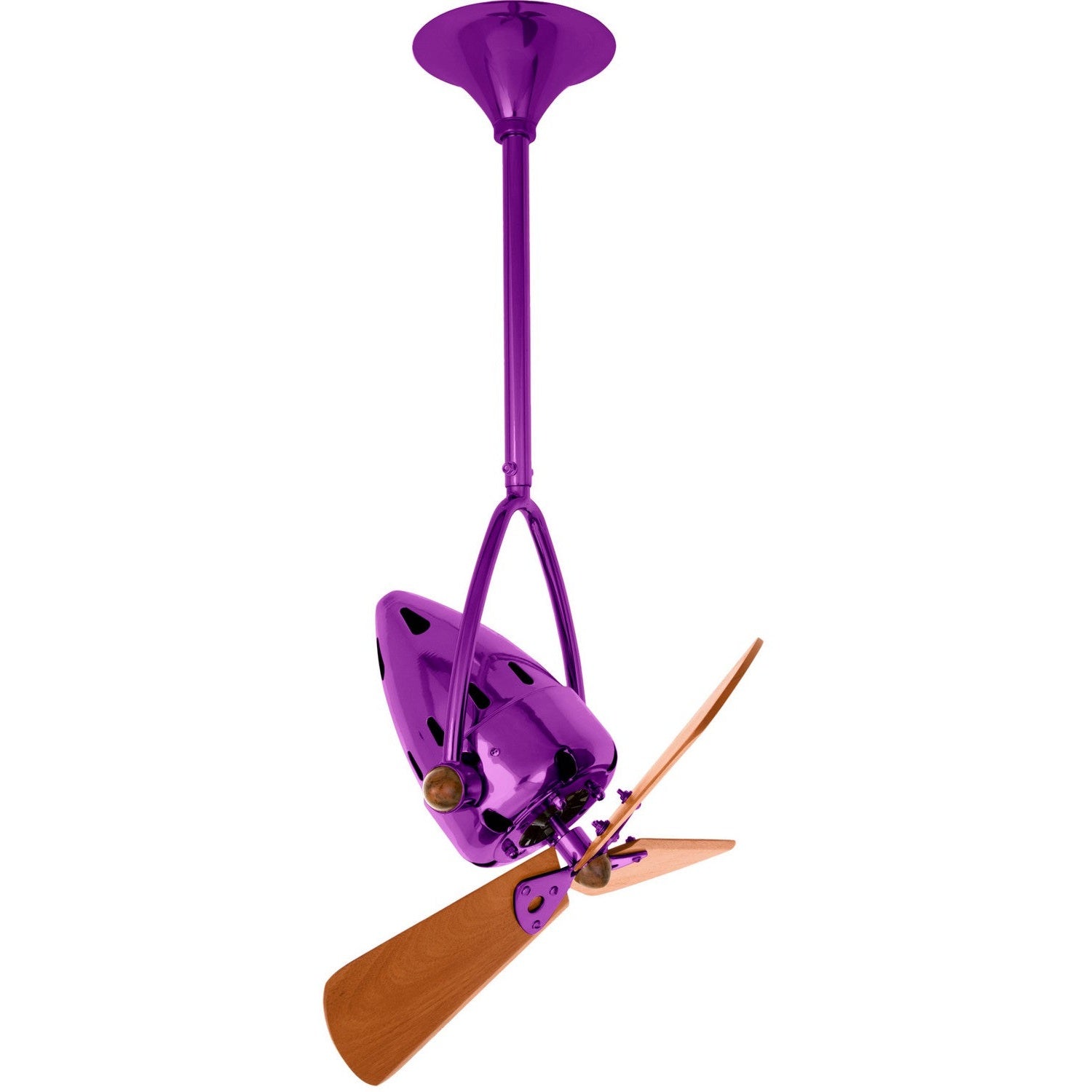 Matthews Fan Company - JD-LTPURPLE-WD - 16"Ceiling Fan - Jarold Direcional - Ametista