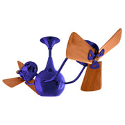 Matthews Fan Company - VB-BLUE-WD - 42"Ceiling Fan - Vent-Bettina - Blue