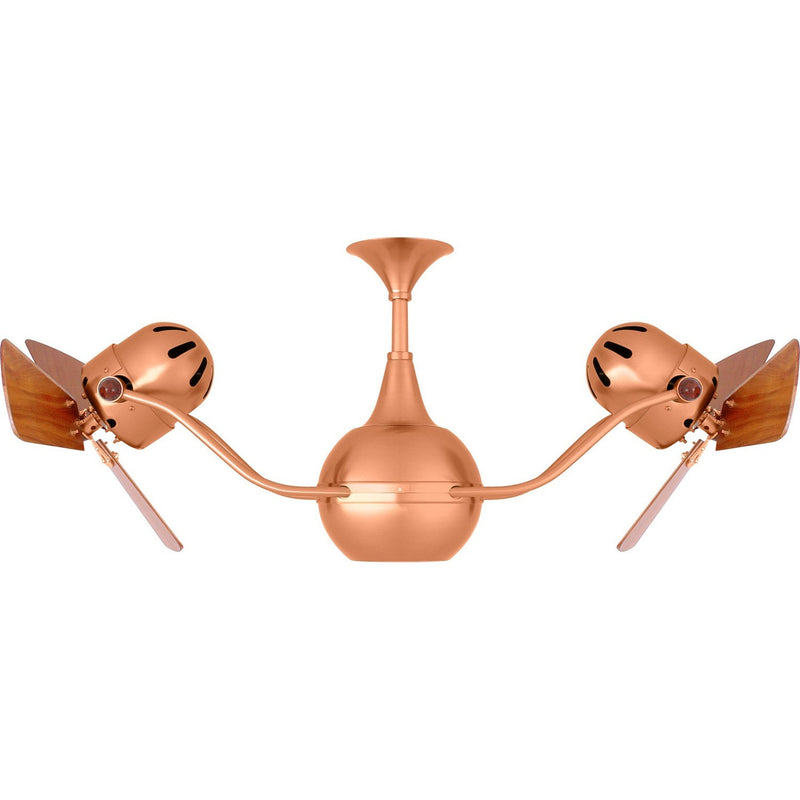 Matthews Fan Company - VB-BRCP-WD - 42"Ceiling Fan - Vent-Bettina - Brushed Copper