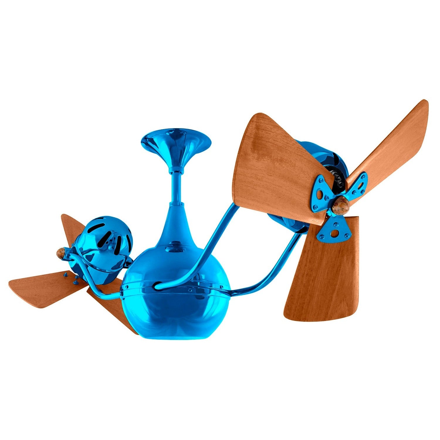 Matthews Fan Company - VB-LTBLUE-WD - 42"Ceiling Fan - Vent-Bettina - Light Blue