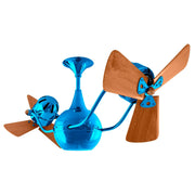 Matthews Fan Company - VB-LTBLUE-WD - 42"Ceiling Fan - Vent-Bettina - Light Blue