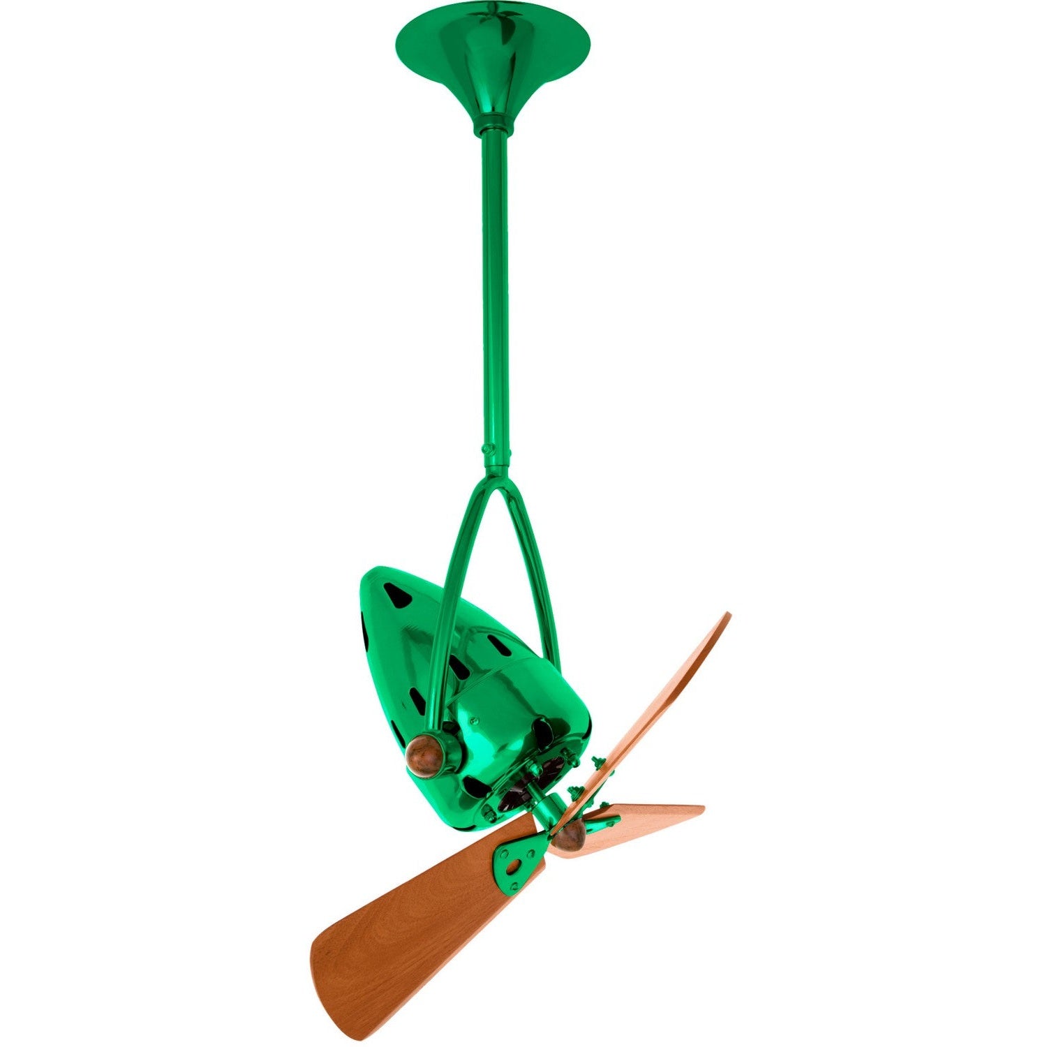 Matthews Fan Company - JD-GREEN-WD - 16"Ceiling Fan - Jarold Direcional - Esmerelda