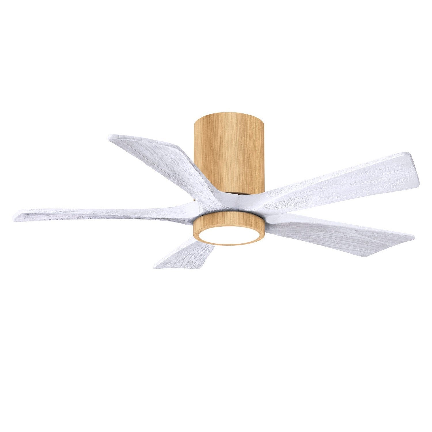 Matthews Fan Company - IR5HLK-LM-MWH-42 - 42"Ceiling Fan - Irene-5HLK - Light Maple