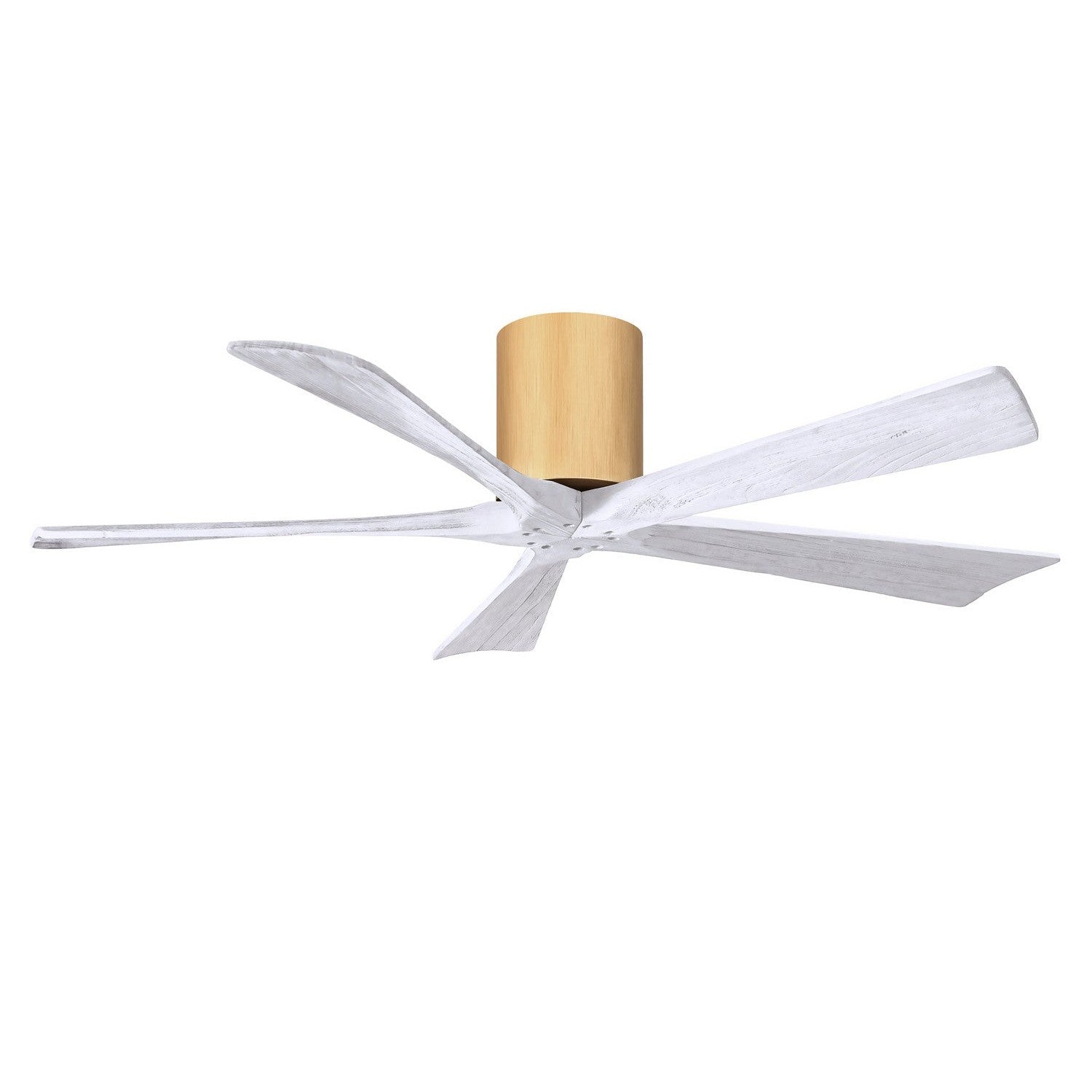 Matthews Fan Company - IR5H-LM-MWH-52 - 52"Ceiling Fan - Irene-5H - Light Maple