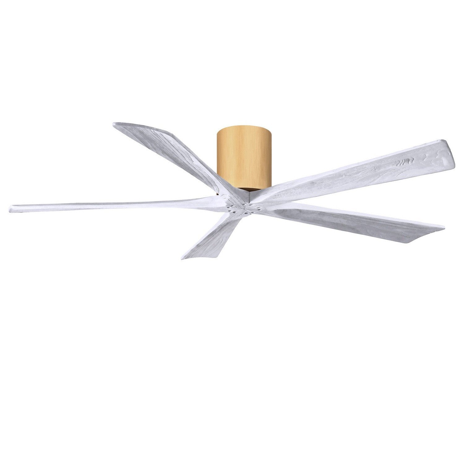 Matthews Fan Company - IR5H-LM-MWH-60 - 60"Ceiling Fan - Irene-5H - Light Maple