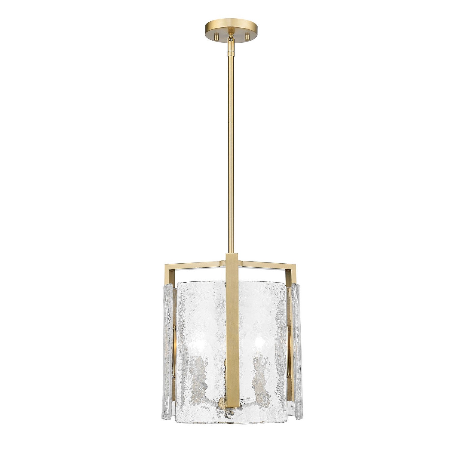 Golden - 3164-3P BCB-HWG - Three Light Pendant - Aenon - Brushed Champagne Bronze
