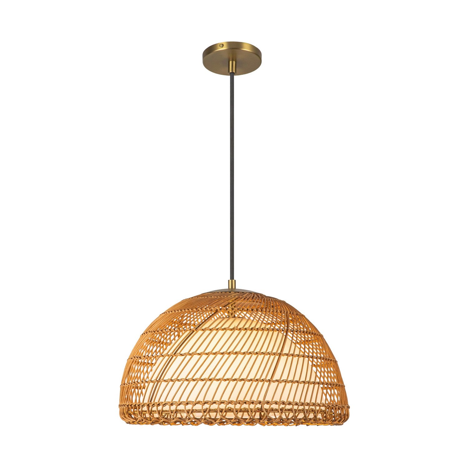 Alora - PD631416BGOP - One Light Pendant - Bondi - Brushed Gold/Opal