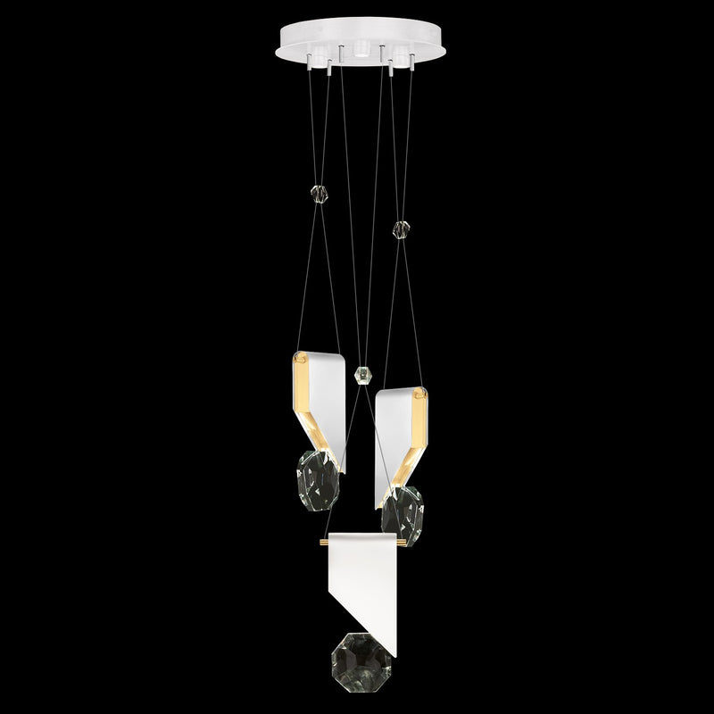 Fine Art Handcrafted Lighting - 100005-2-111 - LED Pendant - Aria - White