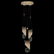 Fine Art Handcrafted Lighting - 100005-3-111 - LED Pendant - Aria - Bronze