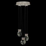 Fine Art Handcrafted Lighting - 100005-4-444 - LED Pendant - Aria - Silver