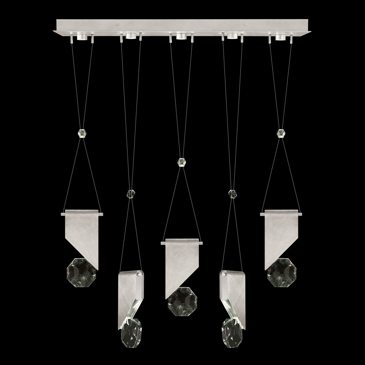 Fine Art - 100006-1-11111 - LED Linear Pendant - Aria - Silver