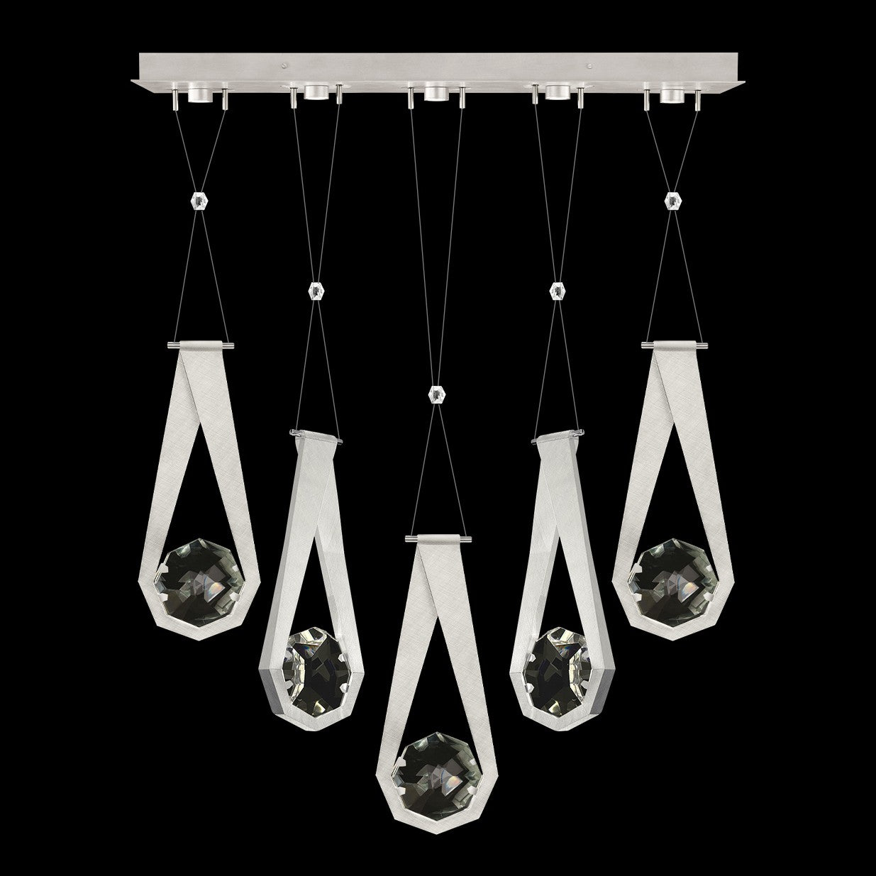 Fine Art - 100006-1-22222 - LED Linear Pendant - Aria - Silver