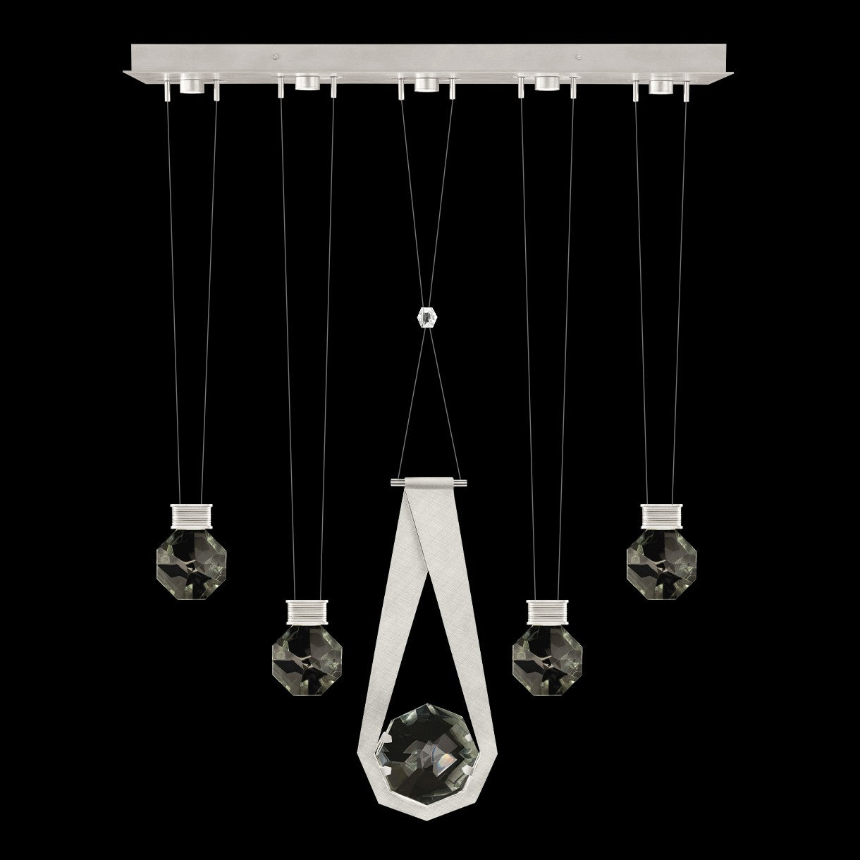 Fine Art - 100006-1-24444 - LED Linear Pendant - Aria - Silver