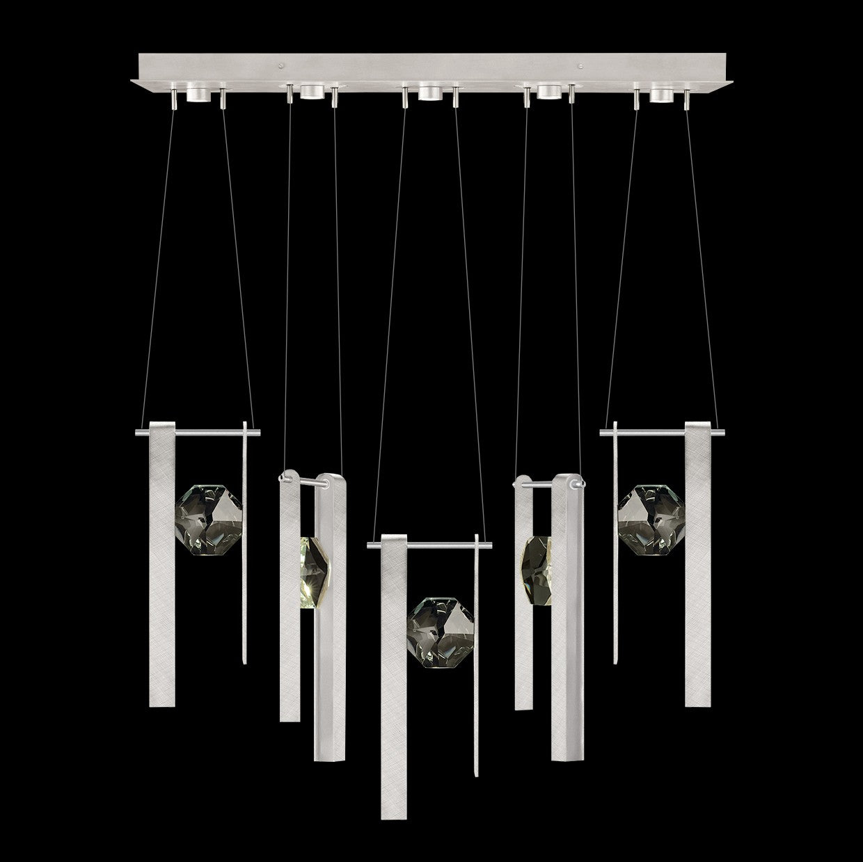 Fine Art - 100006-1-33333 - LED Linear Pendant - Aria - Silver