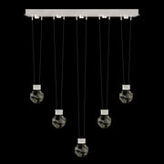 Fine Art - 100006-1-44444 - LED Linear Pendant - Aria - Silver