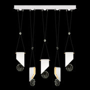Fine Art Handcrafted Lighting - 100006-2-11111 - LED Linear Pendant - Aria - White
